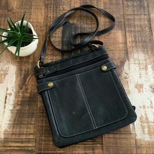 Leather Fossil crossbody
